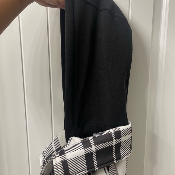 NWOT Maralyn& Me Women's Black & White Pea Coat size XS - Picture 7 of 7